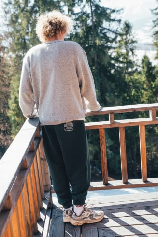 University Joggers - Green Queen