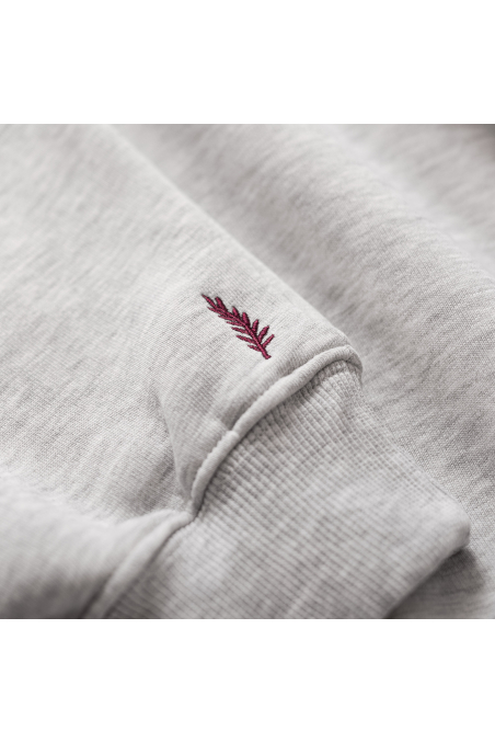 University Melange Sweat- Light Grey University Melange Sweat- Light Grey