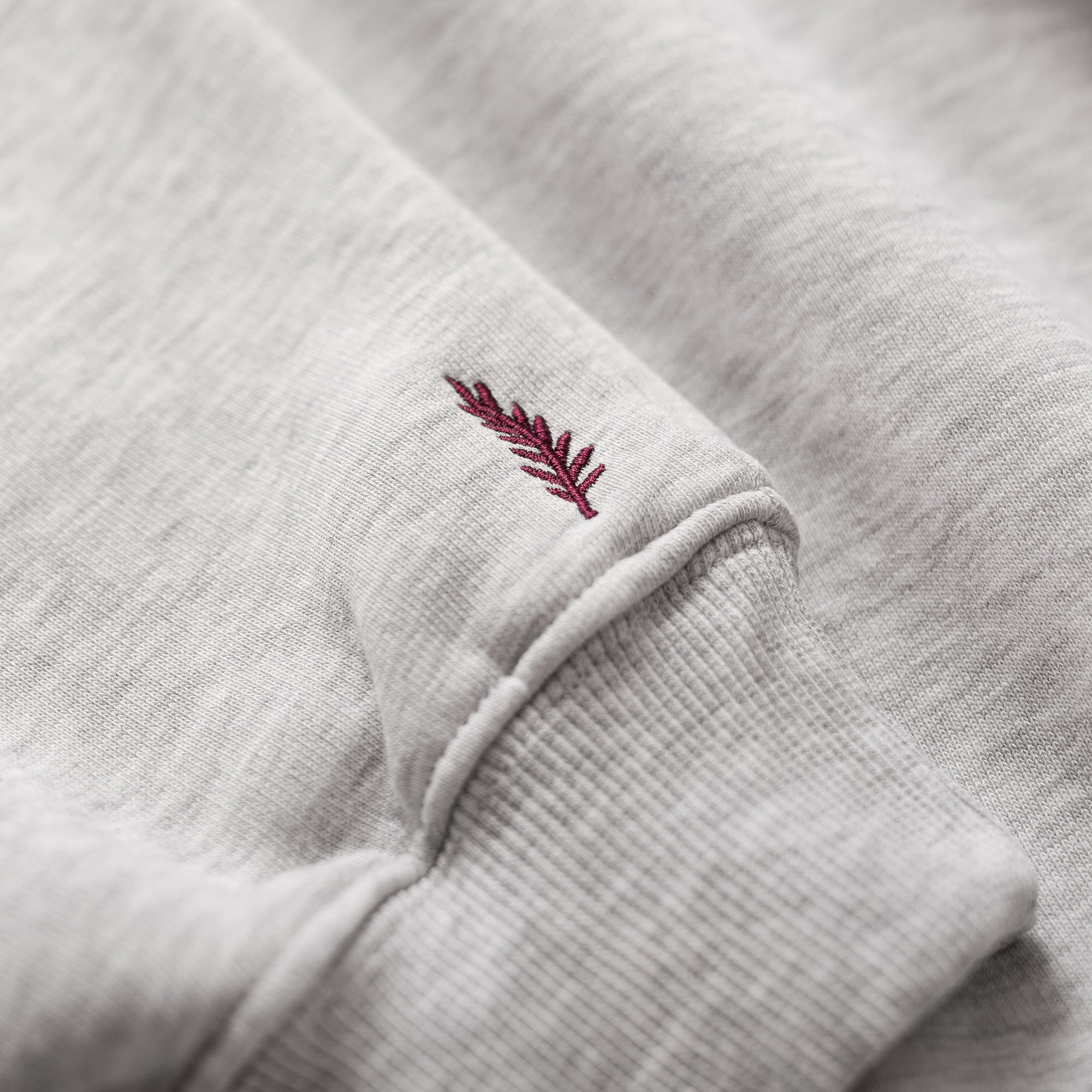 University Melange Sweat- Light Grey University Melange Sweat- Light Grey