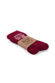 University Burgundy Socks