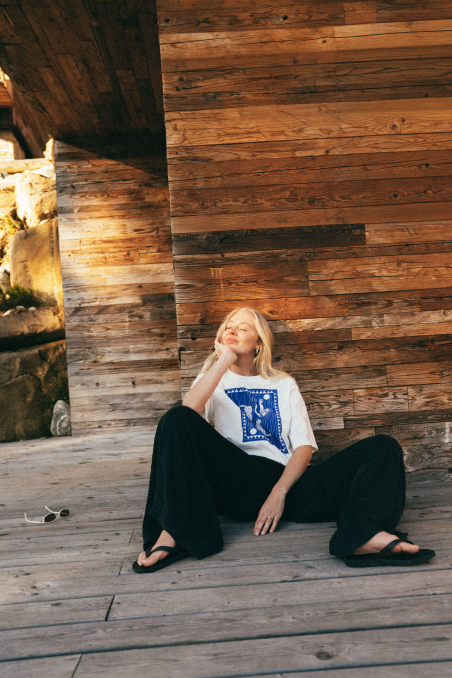 Cupro Puff Leg Pants - Space Black Cupro Puff Leg Pants - Space Black