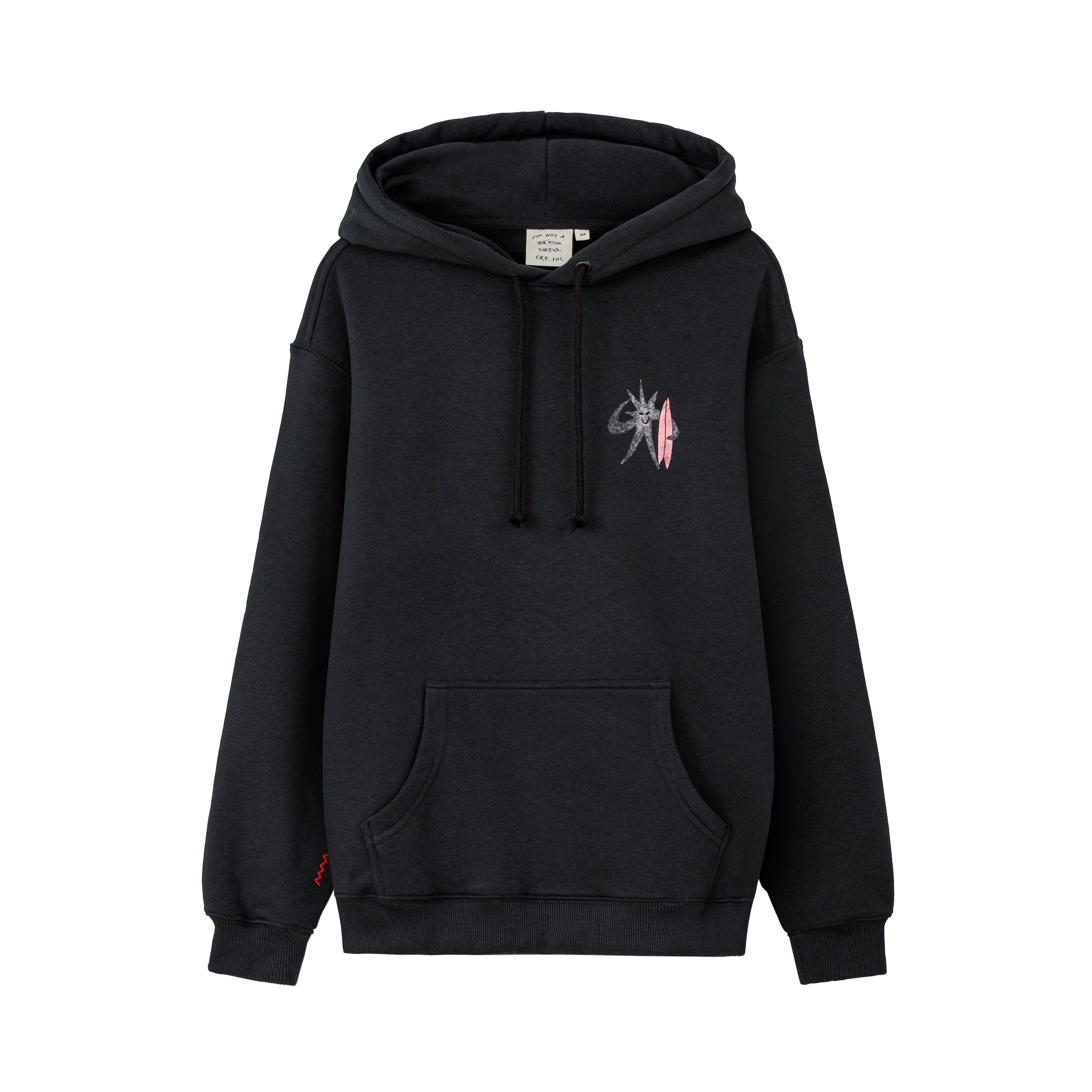 Outer Space Hoodie - Acid Black