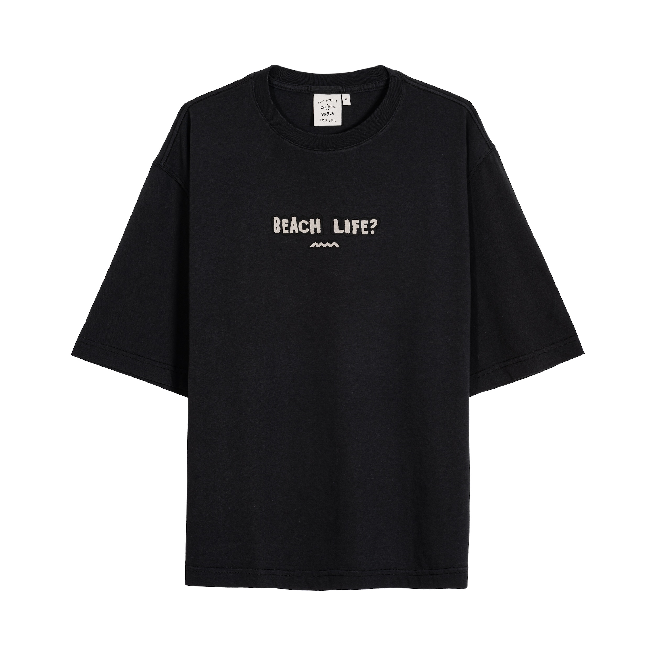Beach Life Tee - Acid Black