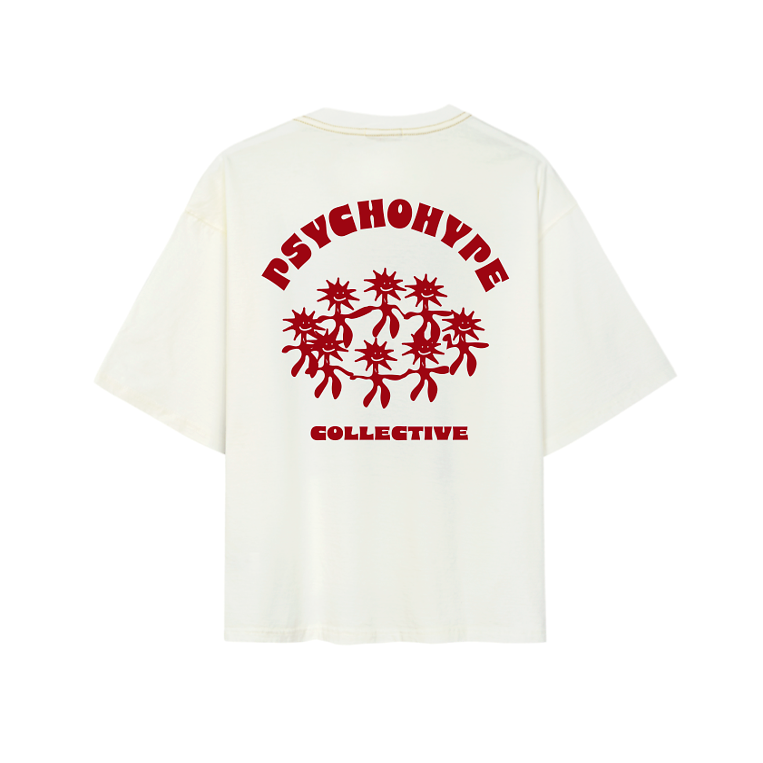 Psychohype Tee - Paper White