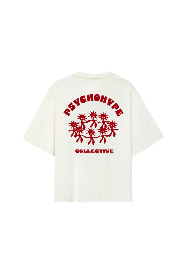 Psychohype Tee - Paper White