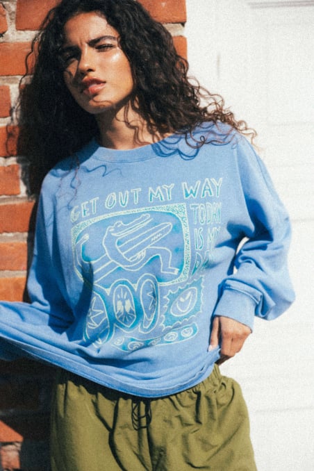 My Day Ls - Denim Blue My Day Ls - Denim Blue