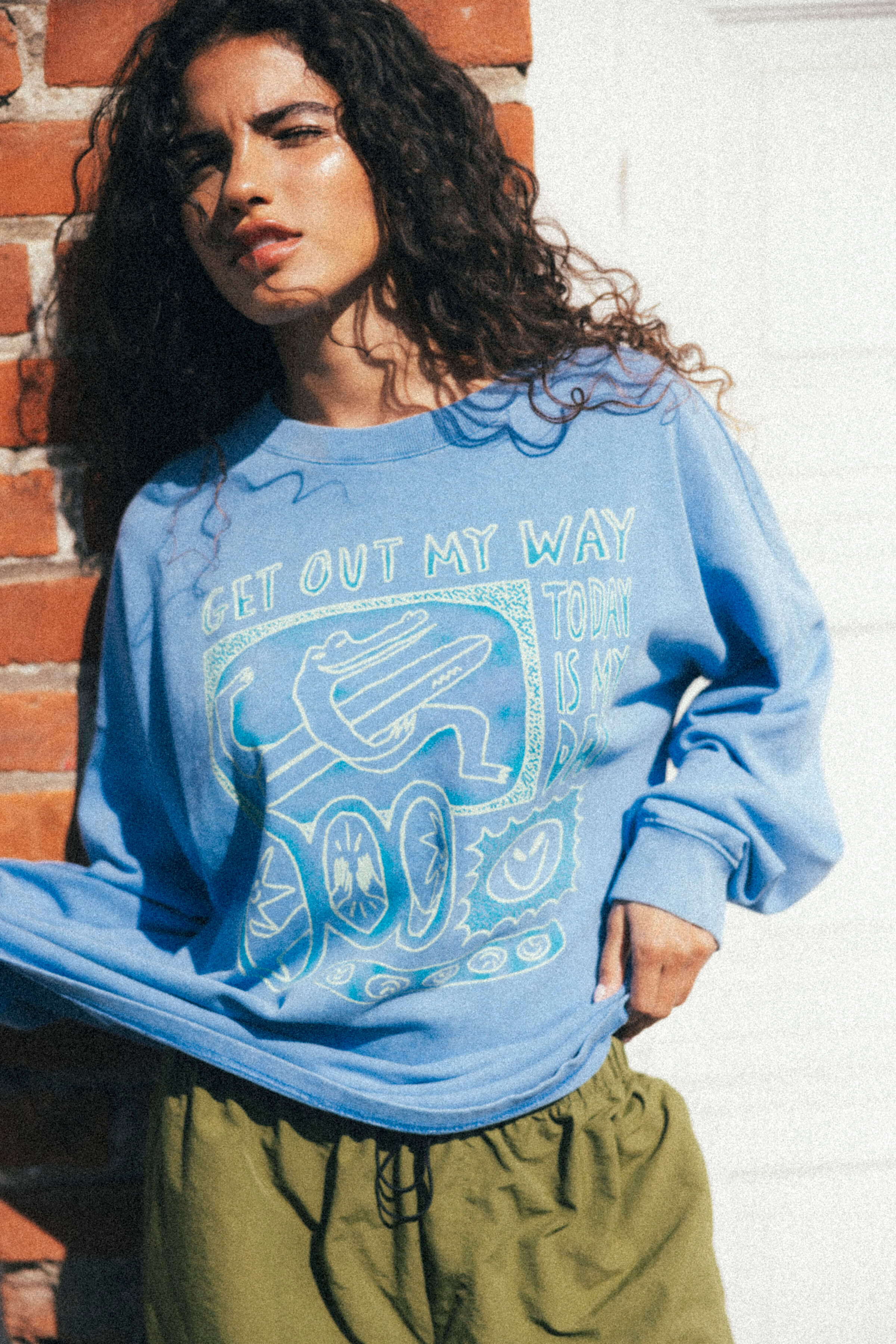 My Day Ls - Denim Blue