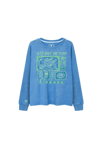 My Day Ls - Denim Blue