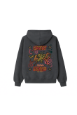 Stay Weird Hoodie - Stone Grey