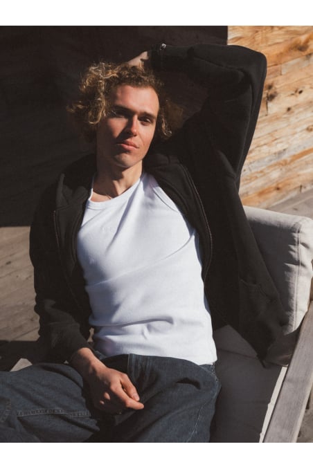 SRF Core Zip Hoodie - Acid Black SRF Core Zip Hoodie - Acid Black