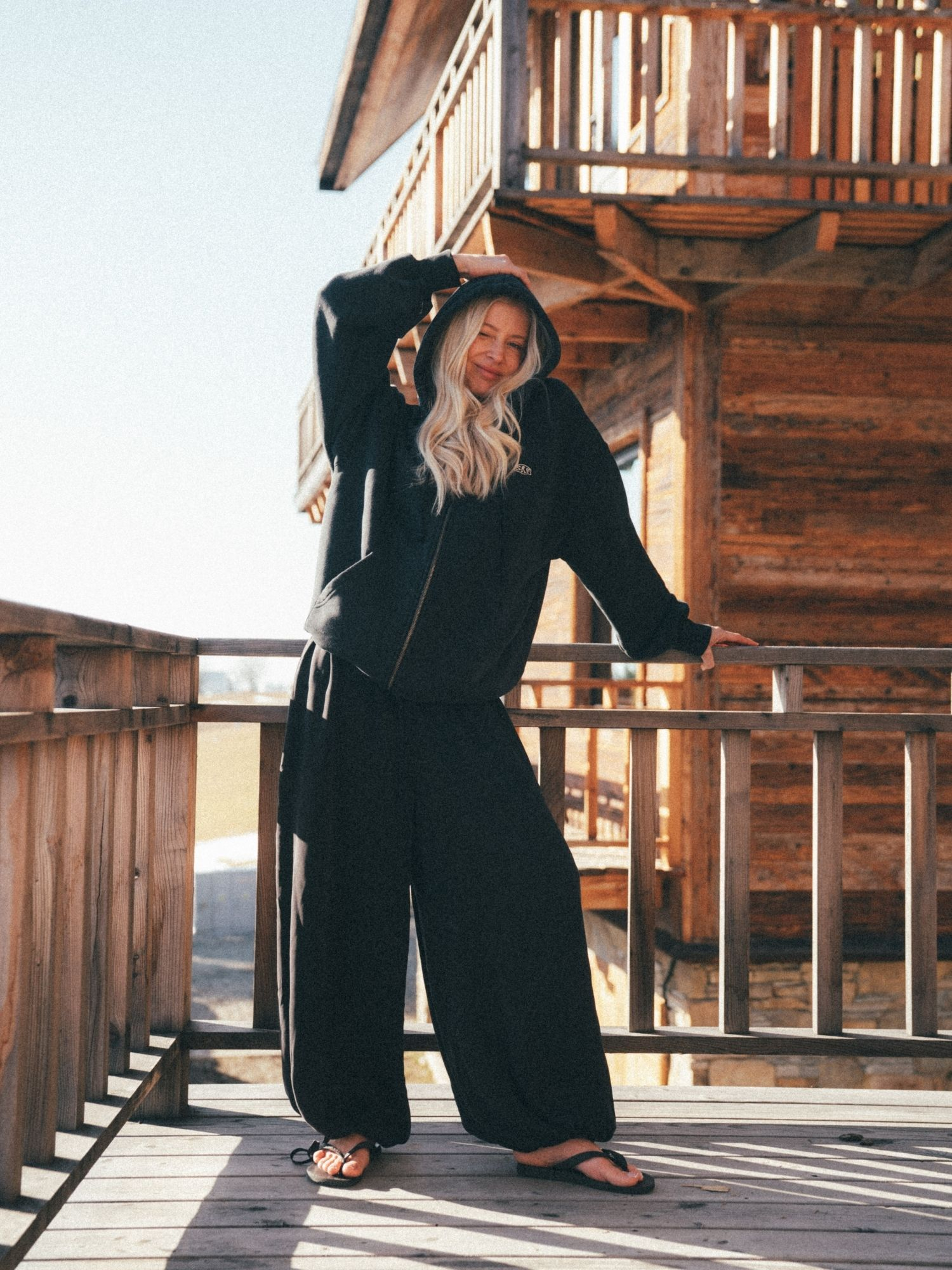 SRF Core Zip Hoodie - Acid Black