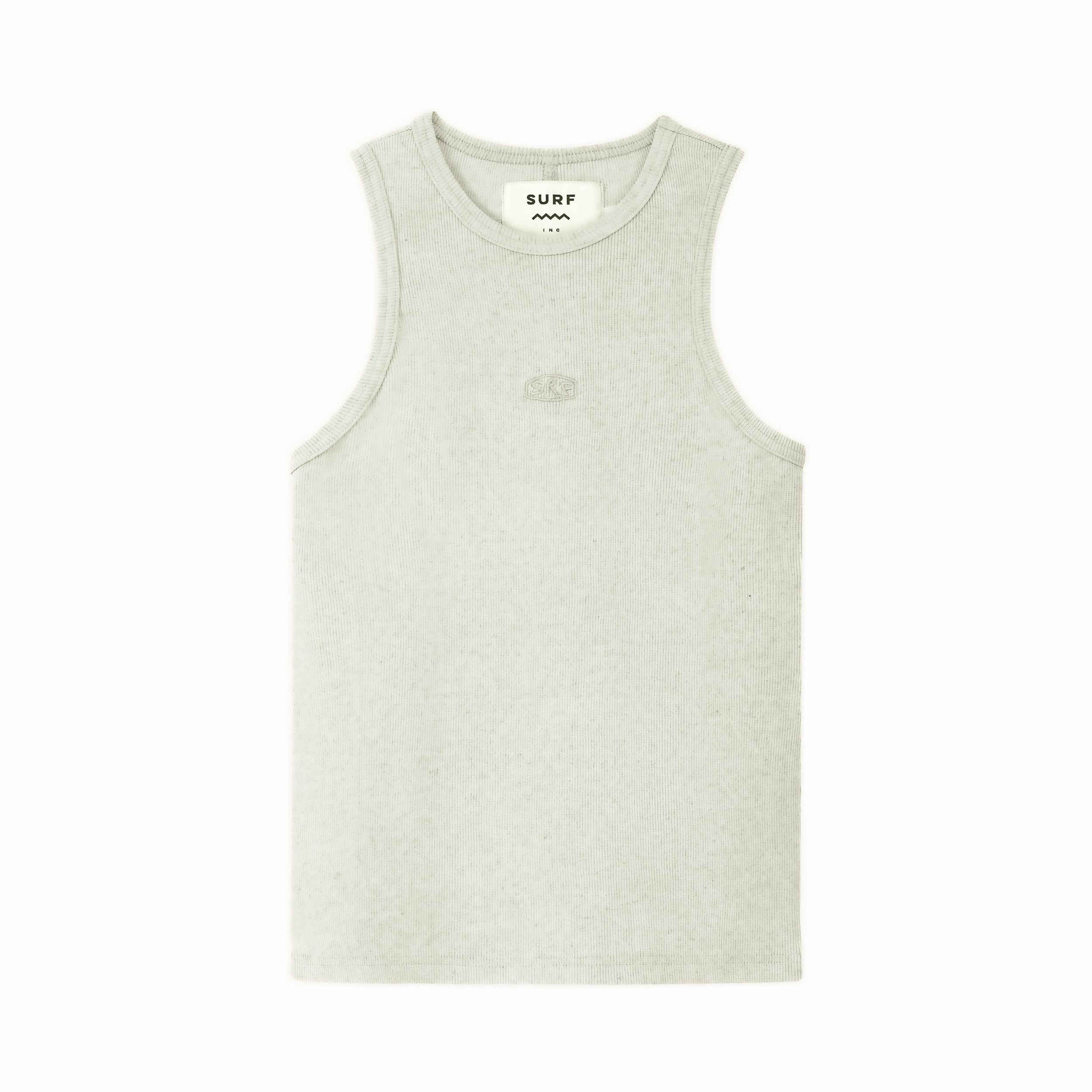 Stonewashed Rib Top - Light Pistachio Stonewashed Rib Top - Light Pistachio