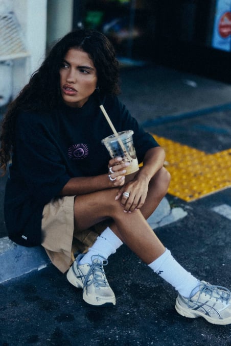 LA Tee - Acid Black LA Tee - Acid Black