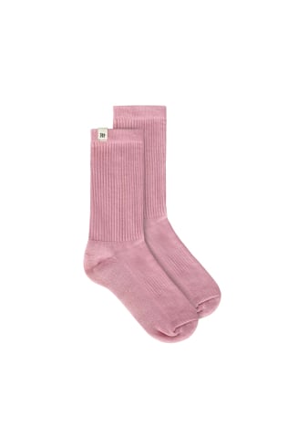 Blush Rush Socks - Dirty Pink