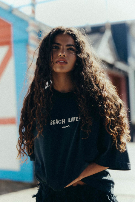Beach Life Tee - Acid Black Beach Life Tee - Acid Black