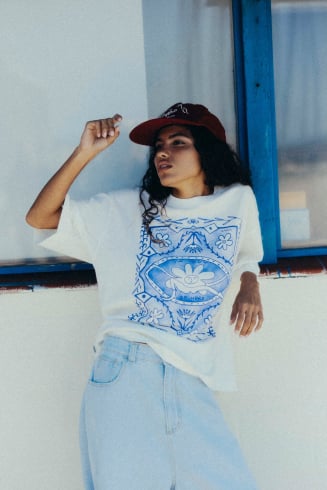 I'm Out Tee - Vintage White