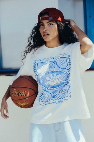 I'm Out Tee - Vintage White