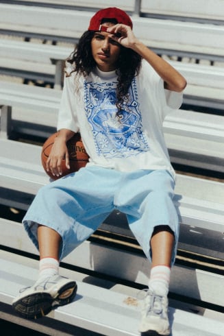 I'm Out Tee - Vintage White