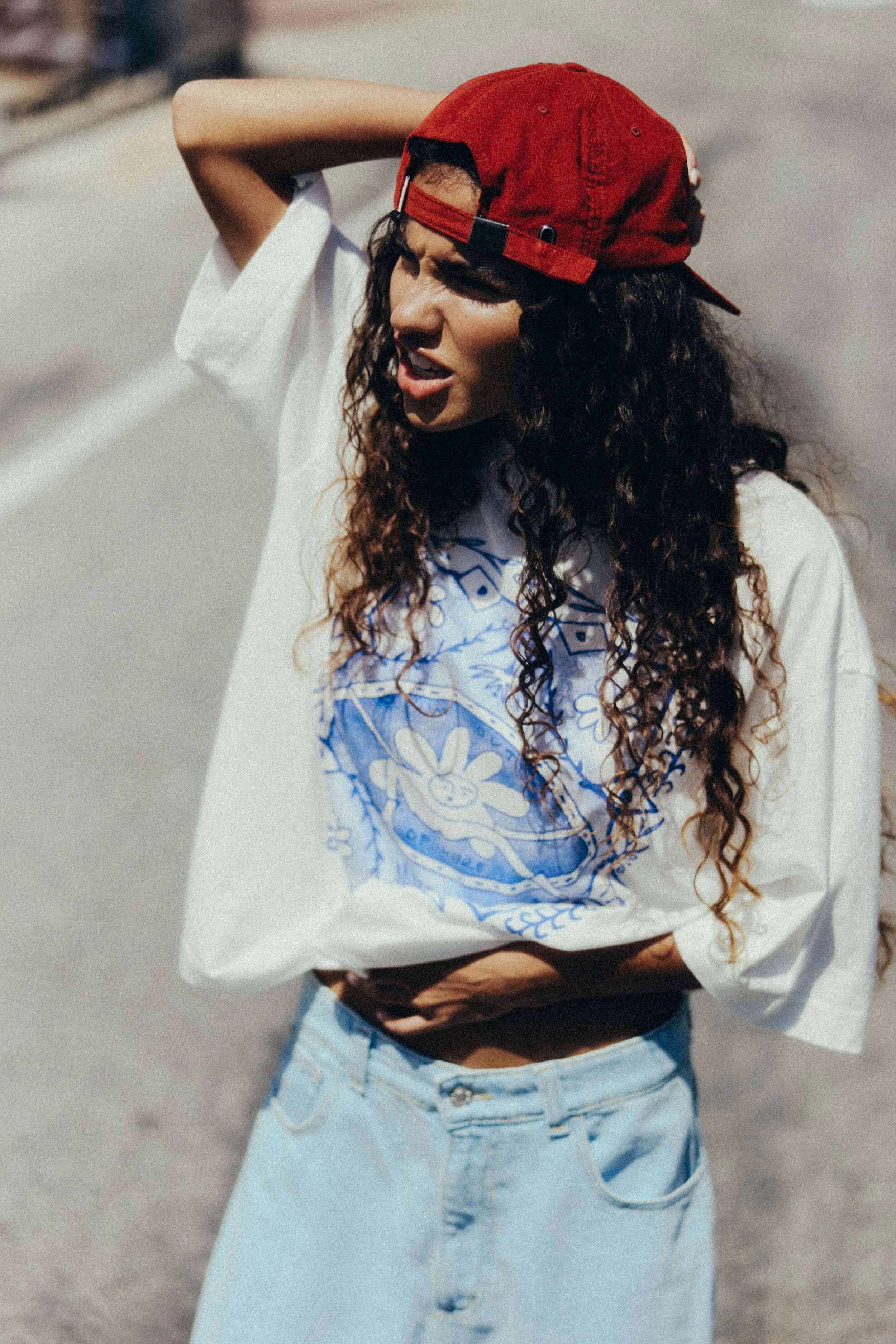 I'm Out Tee - Vintage White