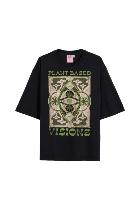 Plant Vision Tee - Acid Black Plant Vision Tee - Acid Black