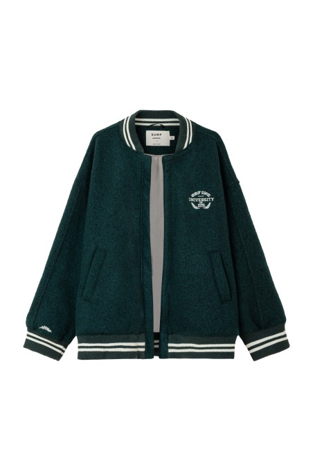 University Boyfriend Jacket - Bottle Green University Boyfriend Jacket - Bottle Green