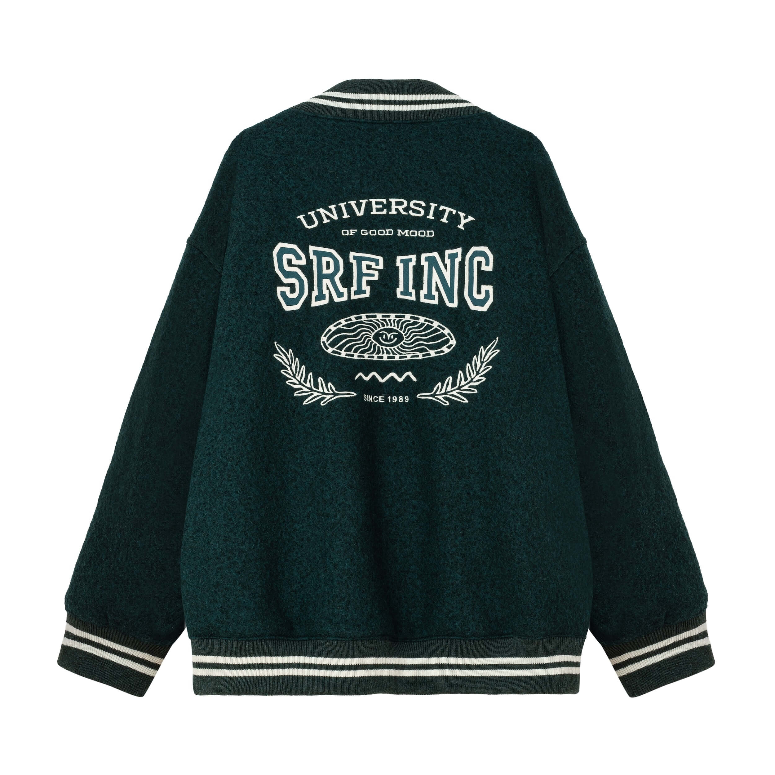 University Boyfriend Jacket - Bottle Green University Boyfriend Jacket - Bottle Green