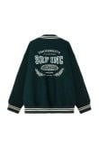 University Boyfriend Jacket - Bottle Green
