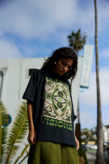 Plant Vision Tee - Acid Black Plant Vision Tee - Acid Black