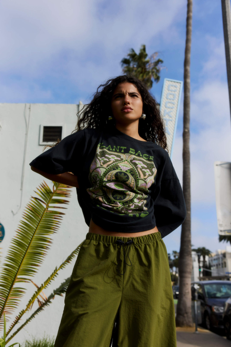 Plant Vision Tee - Acid Black Plant Vision Tee - Acid Black