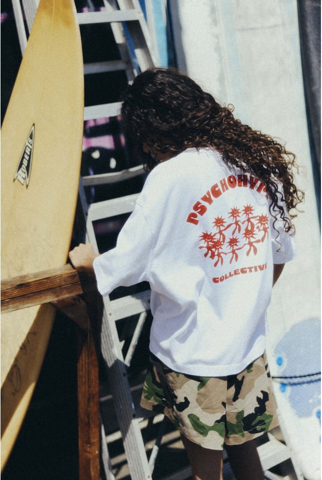 Psychohype Tee - Paper White Psychohype Tee - Paper White