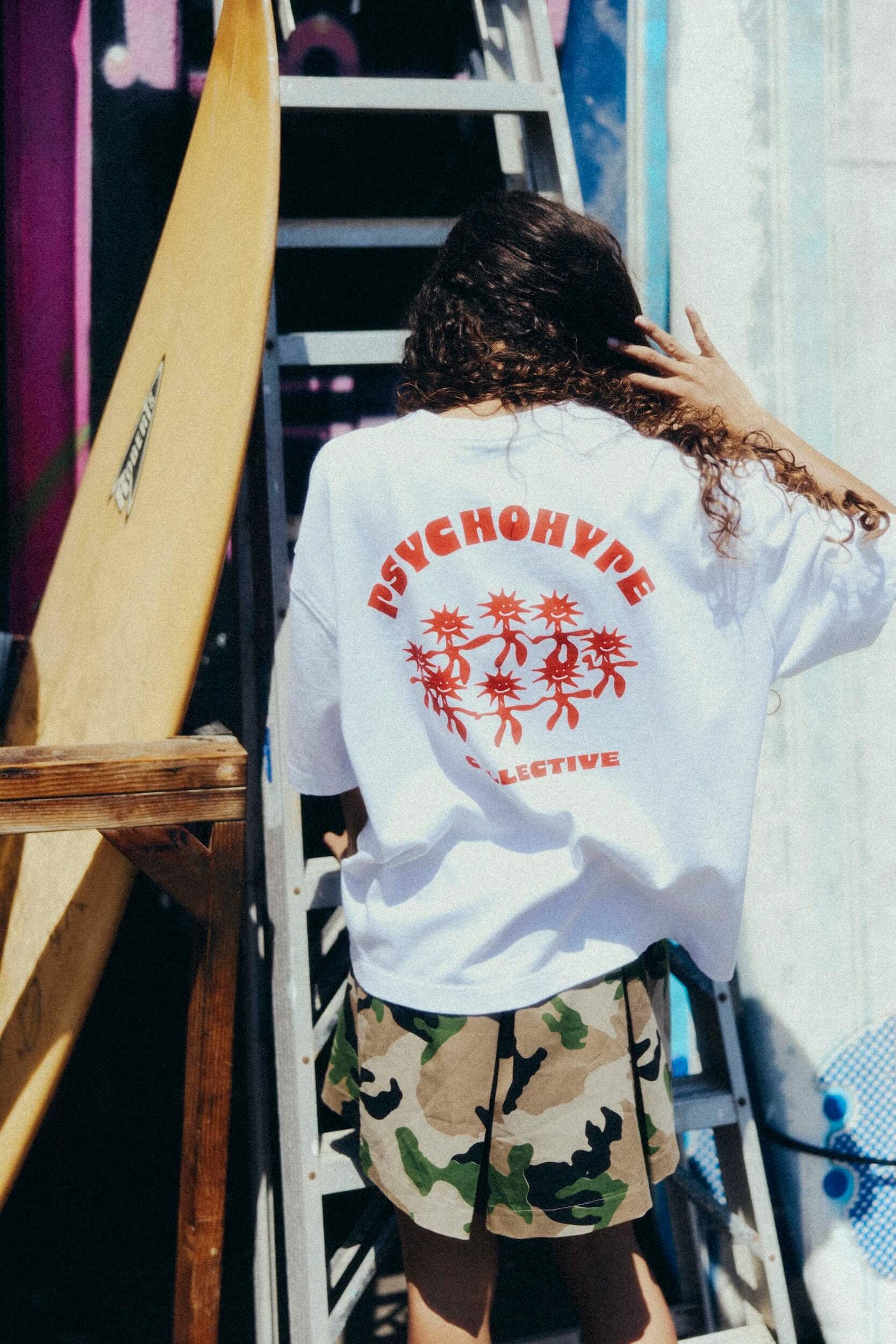 Psychohype Tee - Paper White Psychohype Tee - Paper White