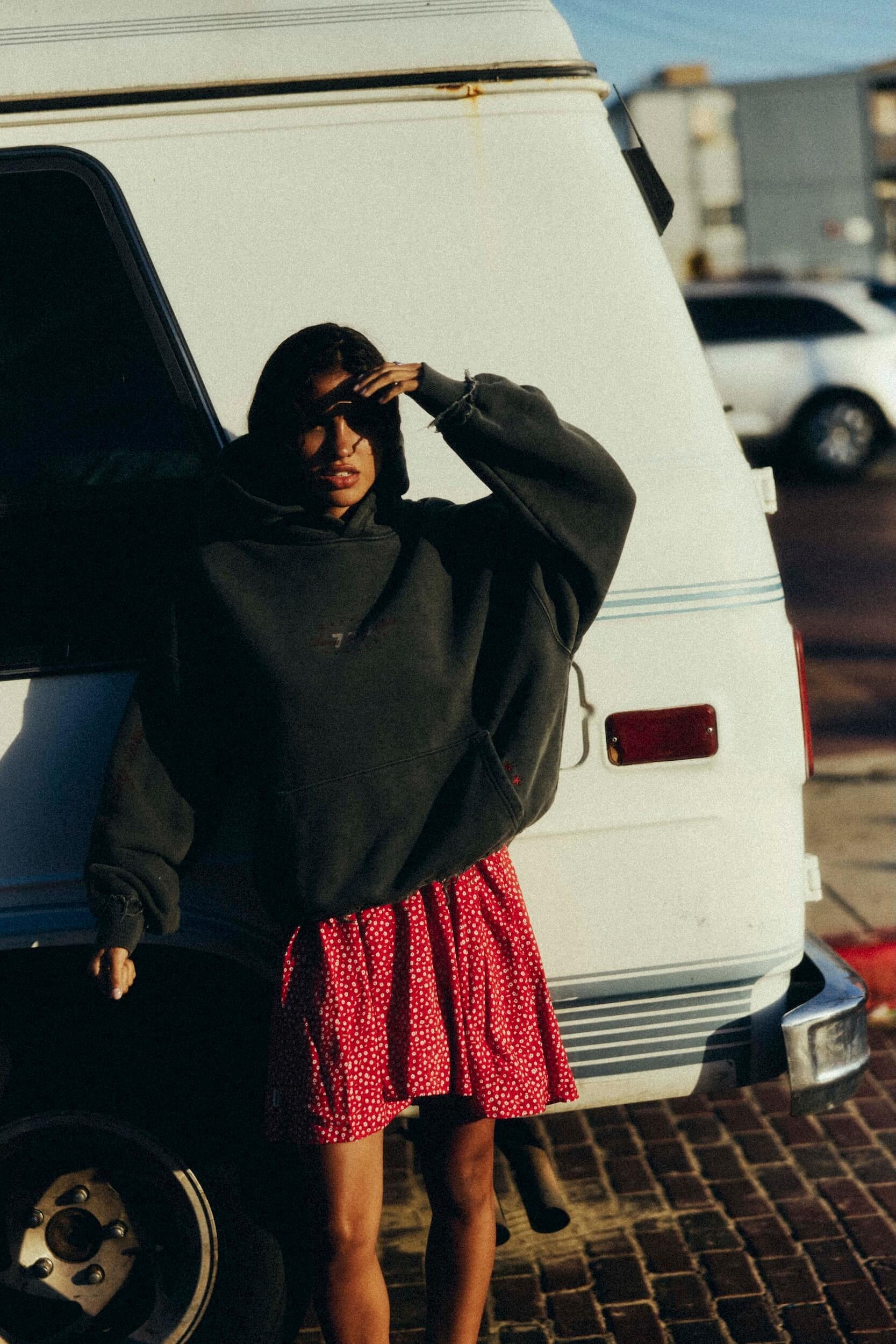 Lucky Seven Hoodie - Pacific Mist