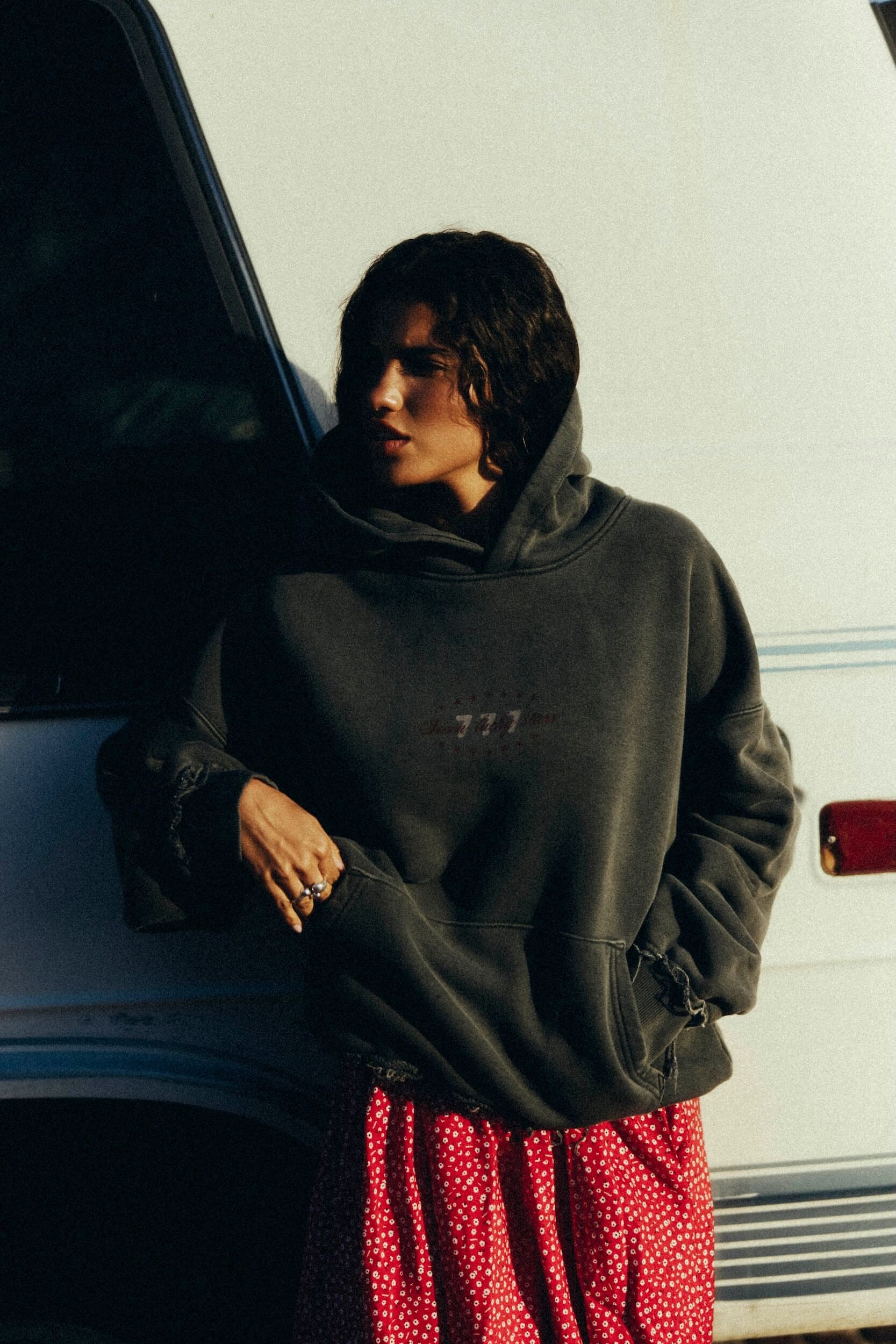 Lucky Seven Hoodie - Pacific Mist