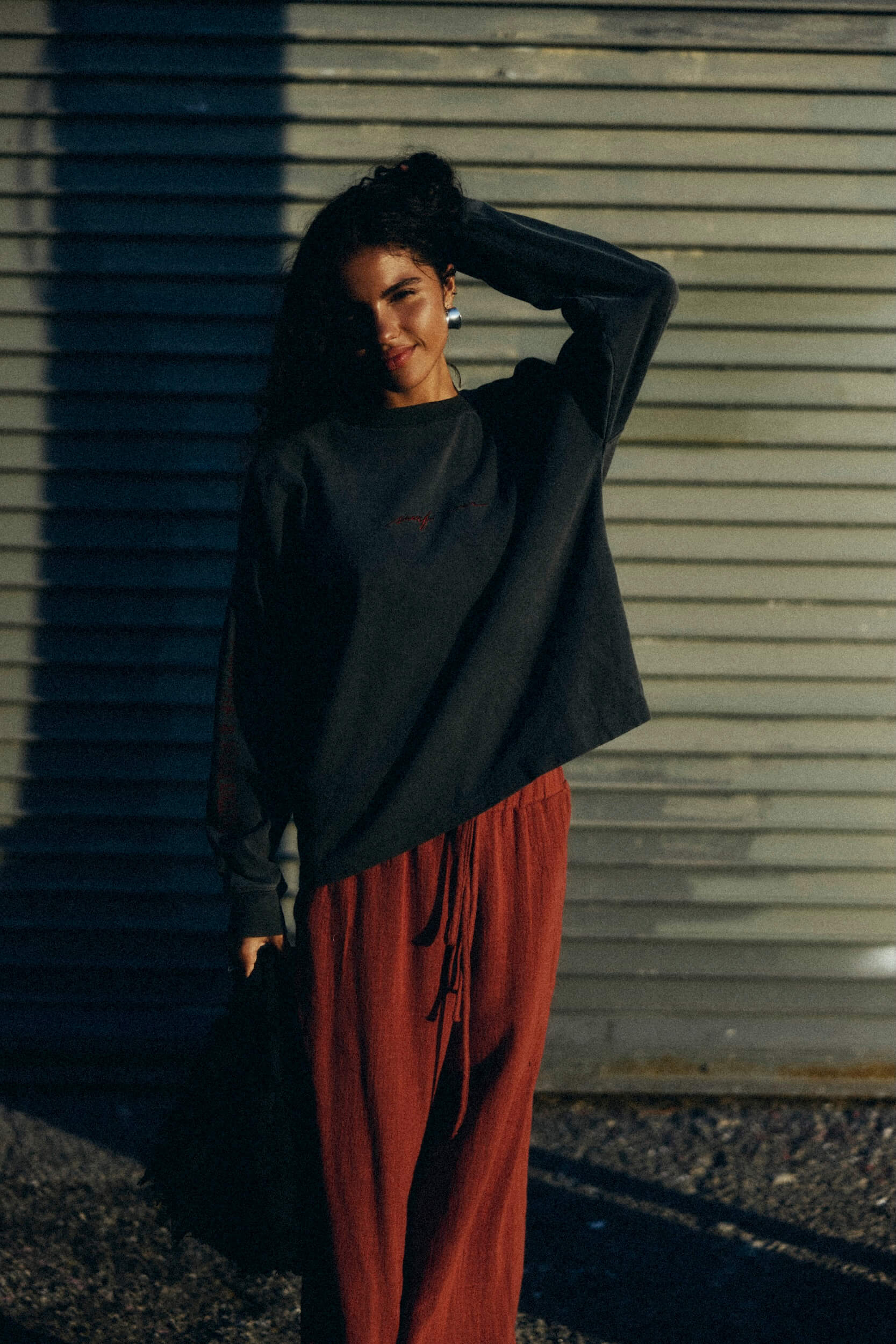 Waves & Roses LS - Pacific Mist