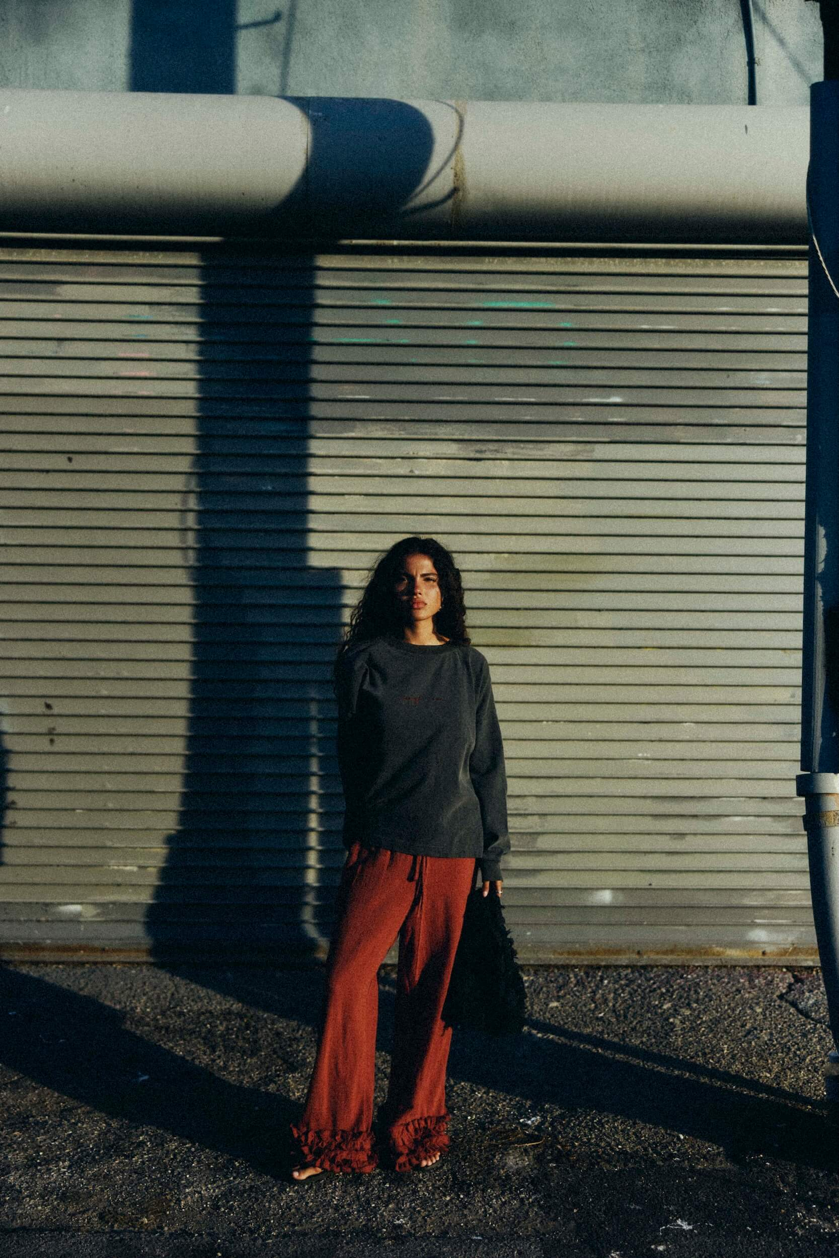 Waves & Roses LS - Pacific Mist