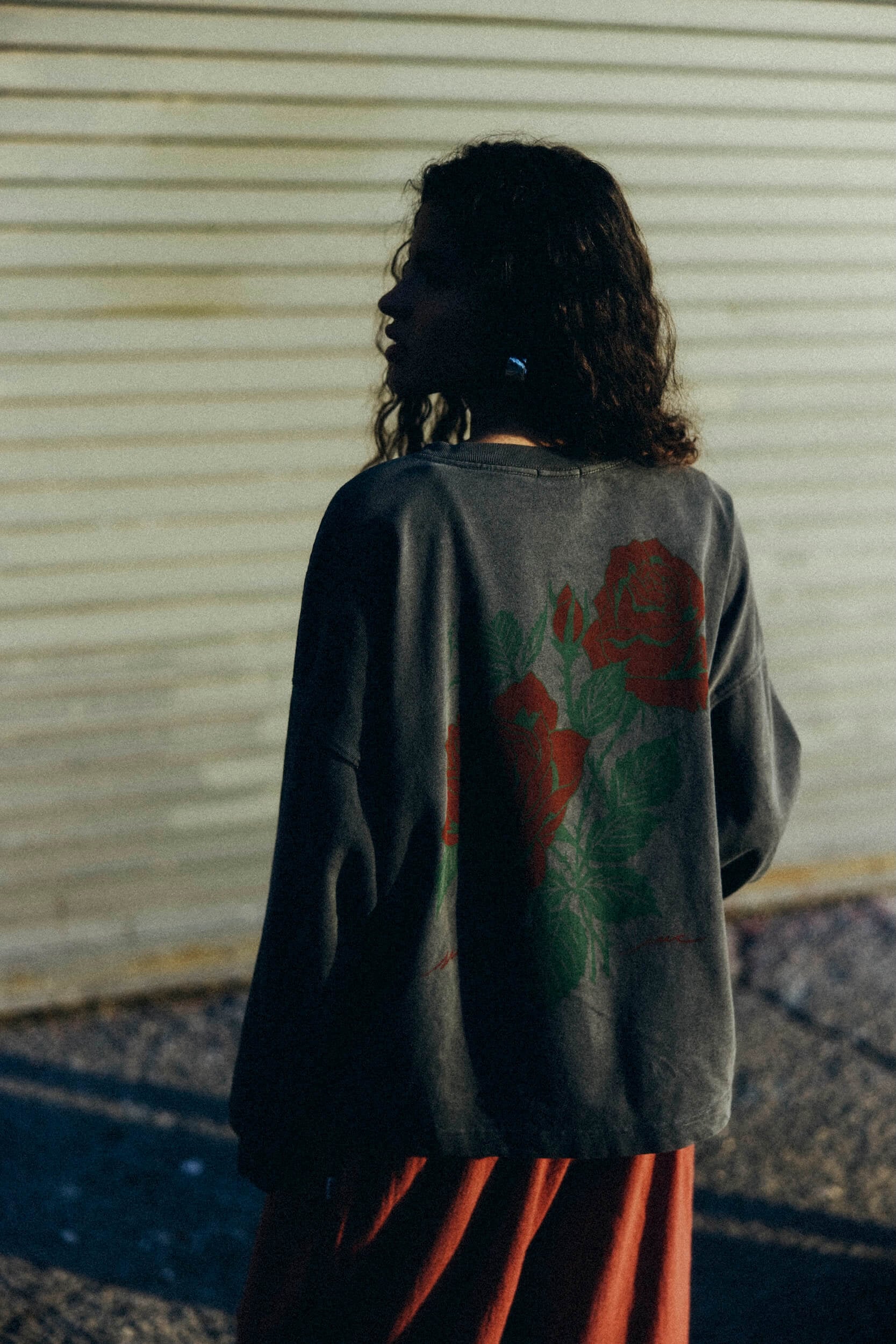 Waves & Roses LS - Pacific Mist