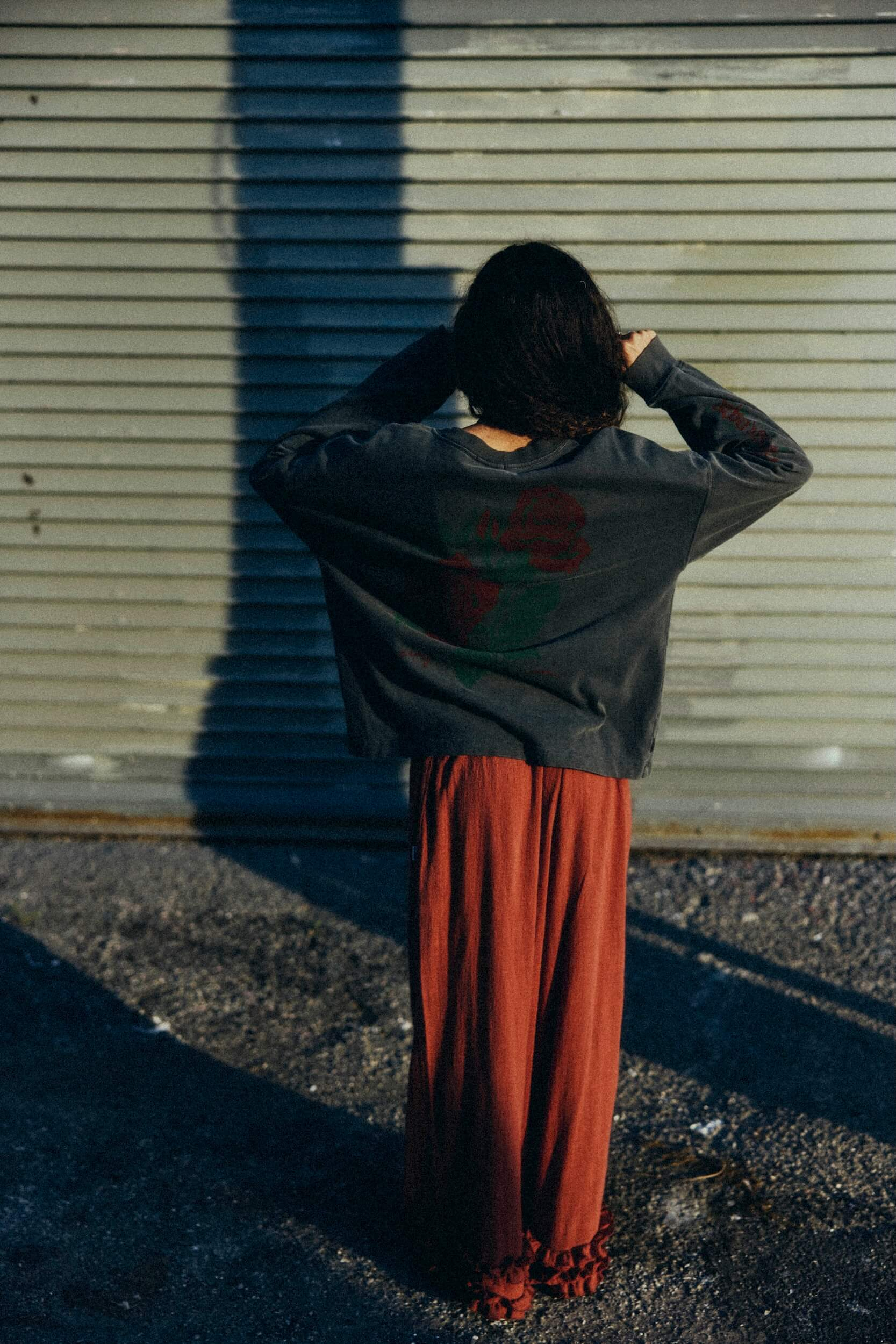 Waves & Roses LS - Pacific Mist