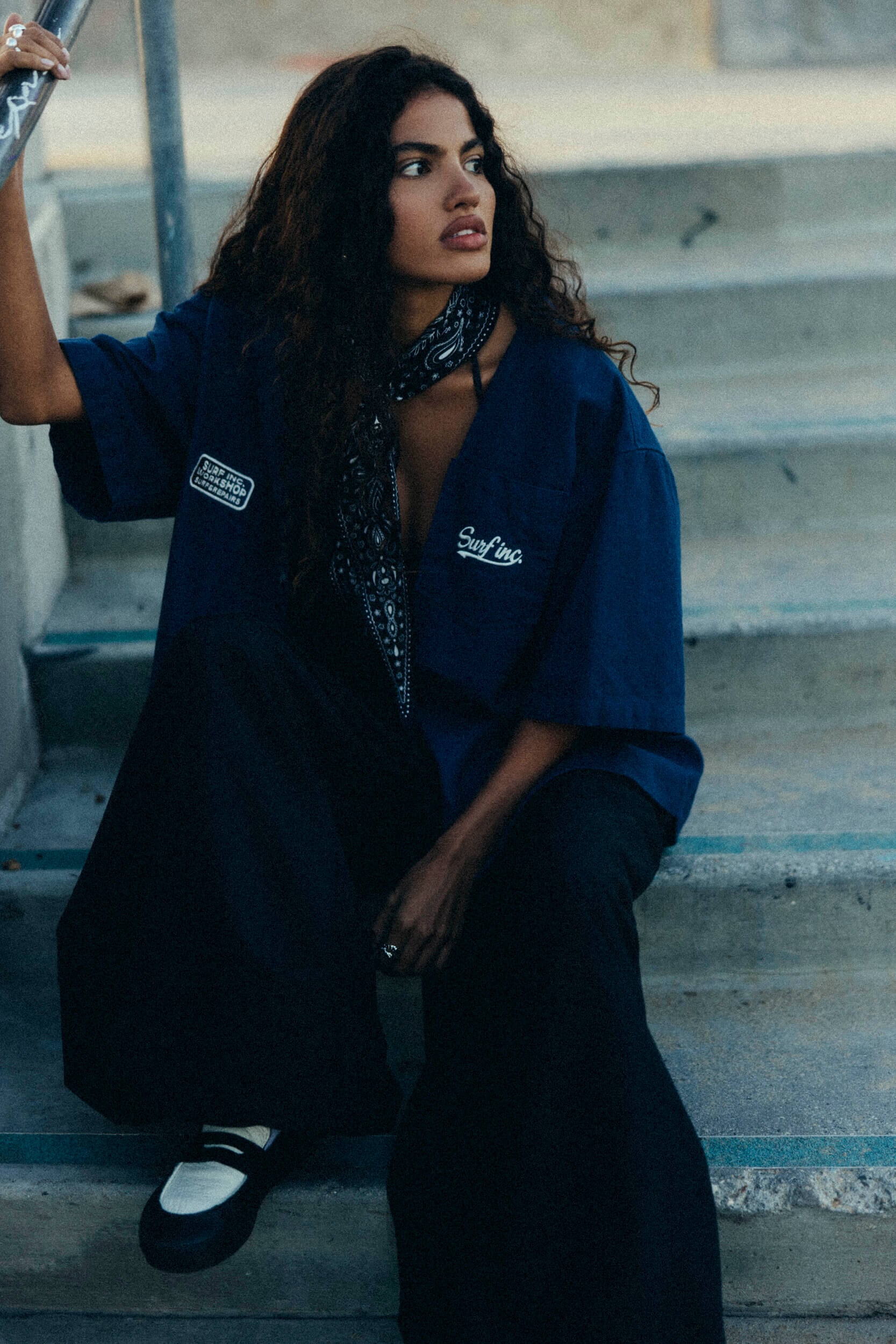 Service Crew Shirt - Royal Blue Service Crew Shirt - Royal Blue