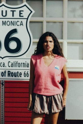 Soft Breeze Vest - Flamingo