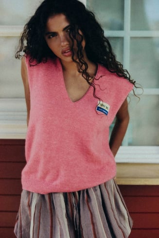 Soft Breeze Vest - Flamingo