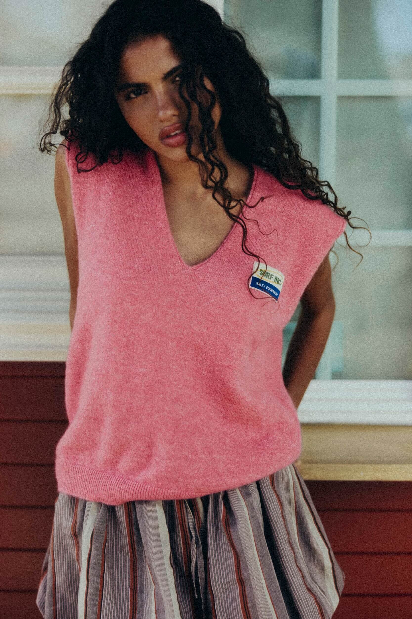 Soft Breeze Vest - Flamingo