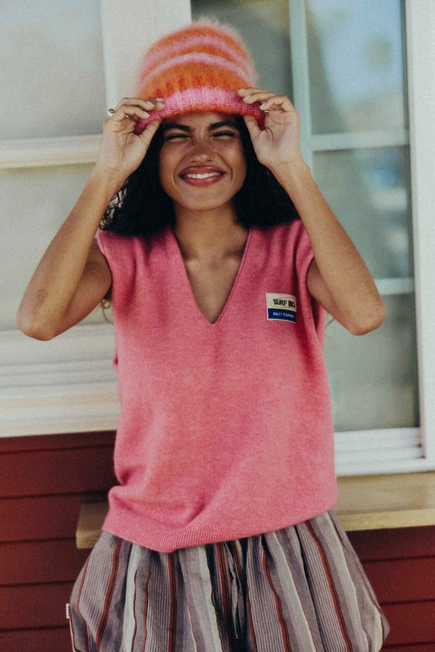 Soft Breeze Vest - Flamingo