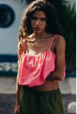 Parachute Bauble Top - Deep Pink