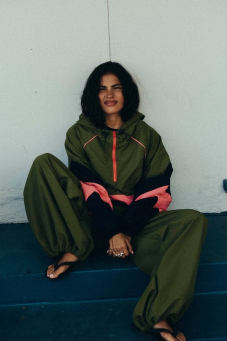 Parachute Jacket- Multicolor Parachute Jacket- Multicolor