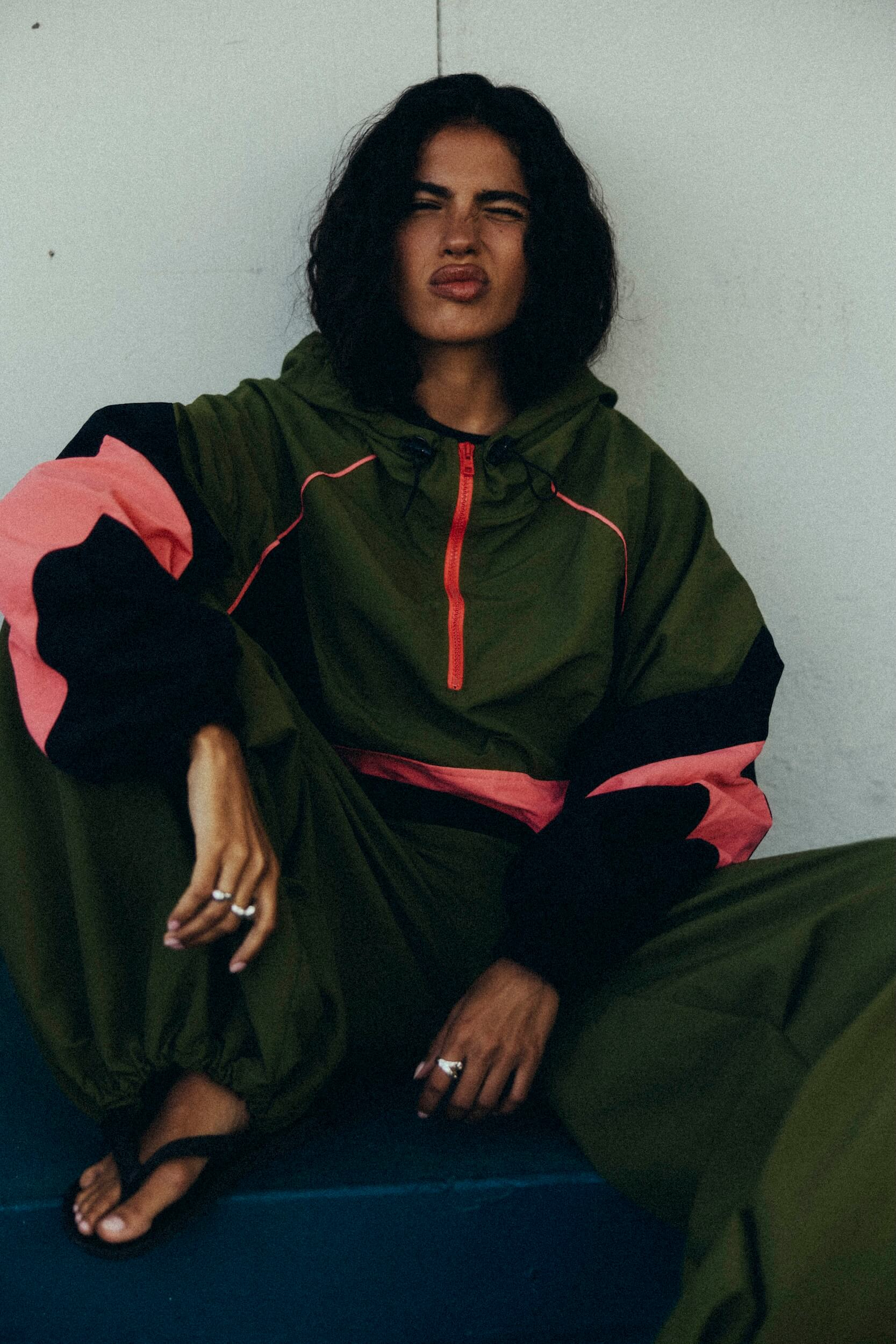 Parachute Jacket- Multicolor