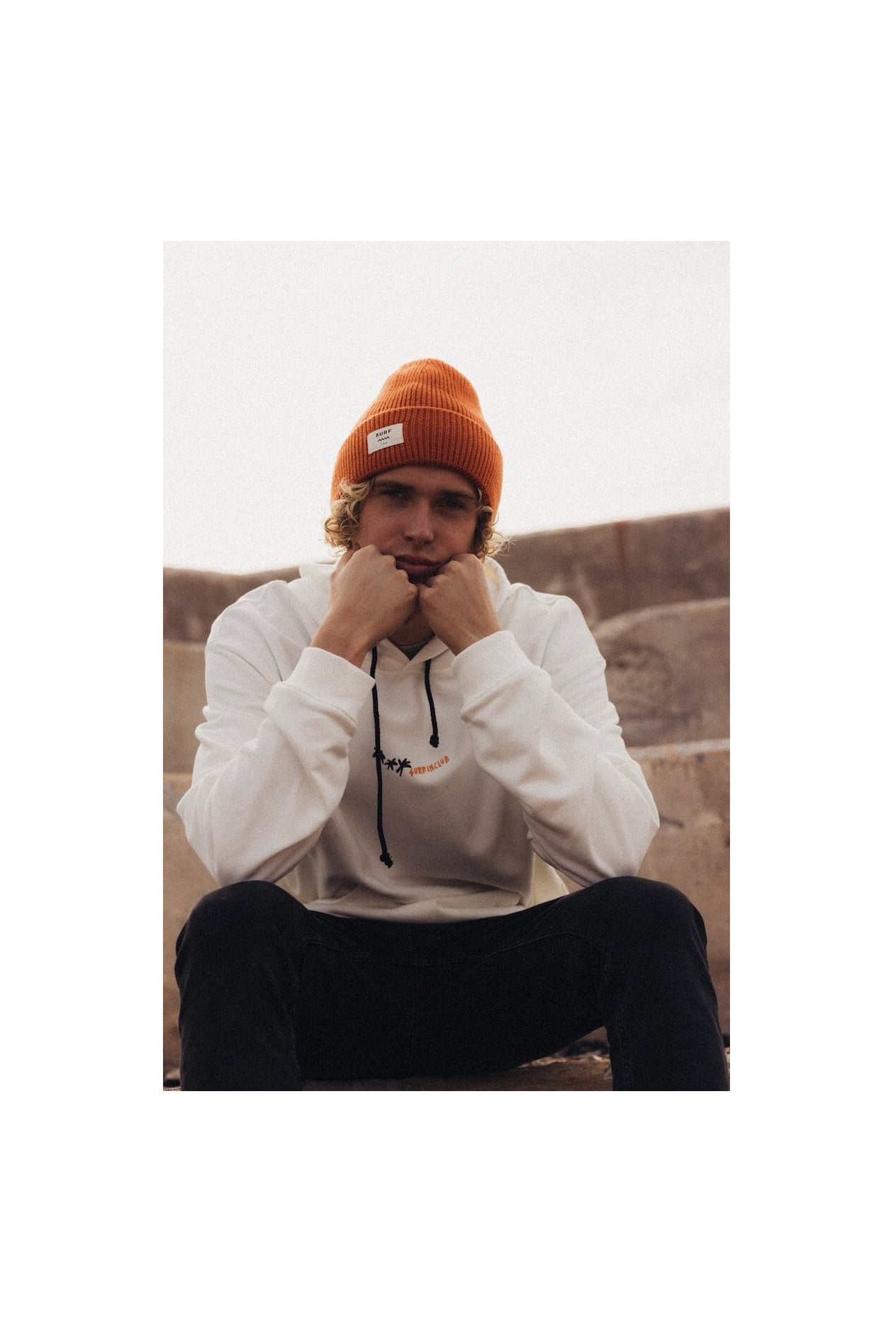 Granna Beanie - Orange Haze