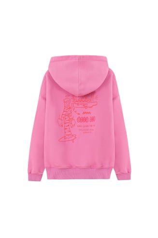 Coconuts Hoodie - Flamingo Pink