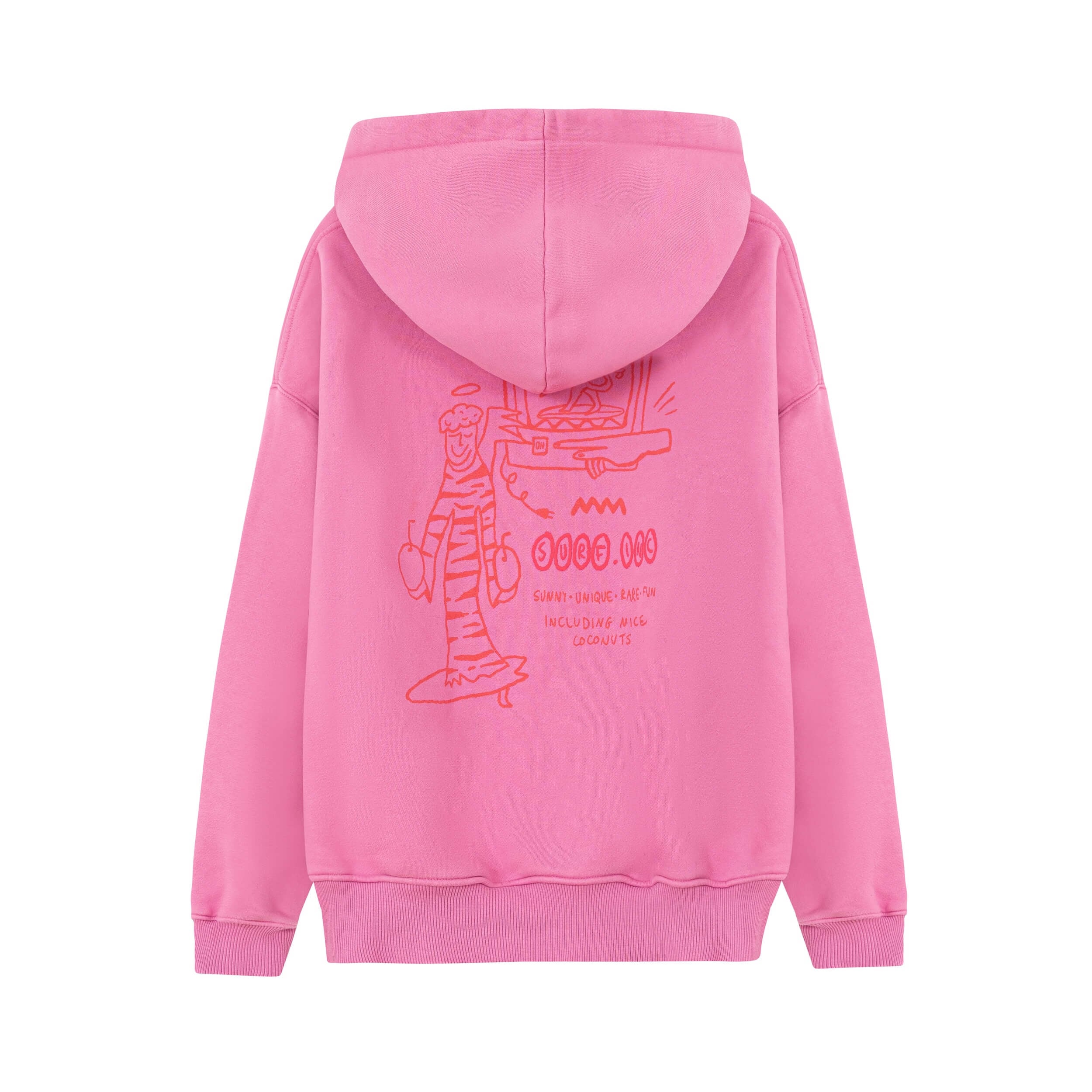 Coconuts Hoodie - Flamingo Pink Coconuts Hoodie - Flamingo Pink