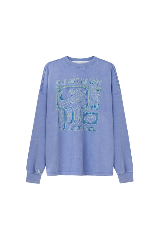 My Day Ls - Denim Blue My Day Ls - Denim Blue