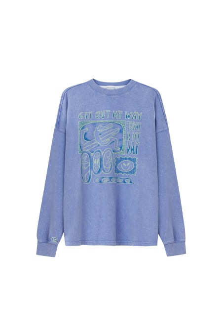 My Day Ls - Denim Blue My Day Ls - Denim Blue